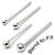 Silver Nose Studs ST4, ST5, ST6, ST7 1.0mm, 1.3mm, 1.5mm, 2.0mm Balls, (4 studs ST4,5,6, and 7) - alternative image
