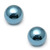 Titanium Threaded Balls 1.6mm, 5mm, Ice Blue - 2 balls - alternative image