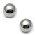Titanium Threaded Balls 1.6mm, 6mm, Mirror Polish - 2 balls - alternative image