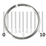 Sterling Silver Hoops - Earrings and Nose Rings - SKU 24520