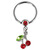Jewelled Cherry Drop BCR - Nipple Ring - SKU 24587