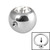 Steel Clip in Jewelled Balls 4mm - SKU 2470