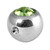 Titanium Clip in Jewelled Ball (for BCR) - SKU 25052