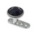 Titanium Dermal Anchor with Jewelled Disk Top (5 and 5.5mm diameter) - SKU 25068