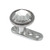 Titanium Dermal Anchor with Jewelled Disk Top (5 and 5.5mm diameter) - SKU 25075