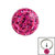 Smooth Glitzy Ball (Clip-in ball for BCRs) - SKU 25119