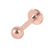 Rose Gold Steel Labret - SKU 25123