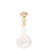 Bioflex Push-fit Labret with 18ct Gold Jewelled Top (1.8mm Top) - SKU 25551