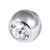 Steel Threaded Jewelled Balls 1.6x5mm - SKU 257