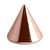 Rose Gold Steel Cones - SKU 25720