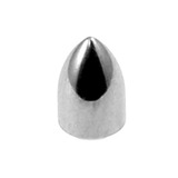 Titanium Threaded Attachments 1.6mm One only: TA61 Bullet style. Dimensions 6mm high, 4mm base.