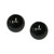Black Steel Threaded Balls - SKU 26204
