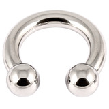 Steel Circular Barbell (CBB) 4mm Large Gauge 4mm, 14mm, 7mm, Internal Thread
