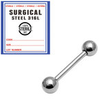 Sterile Steel Micro Barbells 1.2mm - SKU 26650