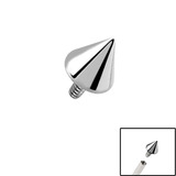 Titanium Cone for Internal Thread shafts in 1.2mm - SKU 26728