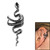 Surgical Steel Clip On Ear Cuff - Snake - SKU 27249