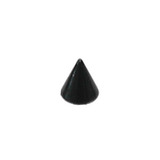 Black Steel Threaded Cones - SKU 27324