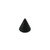 Black Steel Threaded Cones - SKU 27324