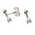 Sterling Silver Arrow Stud Earrings ES8 - SKU 27463