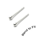 Silver Nose Studs ST4, ST5, ST6, ST7 - SKU 27609