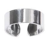 Rope Braid Band MiYa Jewelry Sterling Silver Adjustable Toe Ring Handmade Dainty Ring 