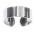 925 Sterling Silver Simple Band Toe Ring - SKU 27616