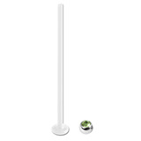 Bioflex Labrets with Titanium Jewelled Balls (formerly PTFE) 1.2mm, 25mm, 3mm, Light Green.
