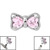 Steel Jewelled Bow for Internal Thread shafts in 1.6mm. Also fits Dermal Anchor - SKU 27924