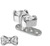 Titanium Dermal Anchor with Steel Jewelled Bow - SKU 27945
