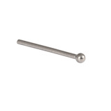 Titanium Straight Nose Studs - Ball, Disk and Cone 1.0mm Gauge - SKU 28303