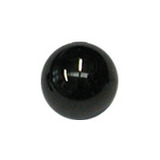 Black Steel Threaded Balls 1.6mm, 3mm (single ball)