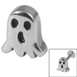 Steel Threaded Attachment - 1.2mm Cast Steel Ghost - SKU 28449