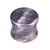 Amethyst Stone Double Flared Tapered Plug - SKU 28863