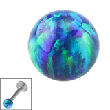 Synthetic Opal Threaded Balls 1.2mm - SKU 28881