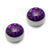 Steel Sparkle Balls 1.6mm 1.6mm, 6mm, Purple (Pack of 2) - alternative image