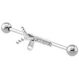 Steel Zip Industrial Scaffold Barbell IND40 1.6mm, 32mm, 5mm, IND40 Zip
