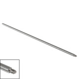 Steel Tapered Insertion Pin for Internally Threaded Jewellery - SKU 29287