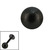 Black Steel Threaded Shimmer Balls 1.2mm - SKU 29335