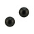 Black Steel Threaded Shimmer Balls 1.6mm 1.6mm, 4mm. Pack of 2 balls. - alternative image