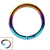 Titanium Continuous Twist Rings (Seamless Ring) - SKU 29385