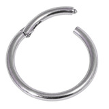 Titanium Hinged Segment Ring (Clicker) 1.2mm, 7mm, Mirror Polish