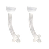 Acrylic Flexible Eyebrow Retainer (Hide it) 1.2mm, 8mm, Pack of 2