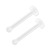 Acrylic Nose Bone Retainer - Disk (Hide it) 0.8mm, 6mm, Pack of 2 studs - alternative image
