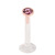 Bioflex Push-fit Labret with Rose Gold Steel Jewelled Top (3mm Disk) - SKU 30063