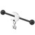 Black Steel Industrial Scaffold Barbell with Moon and Star 1.6mm, 36mm, 5mm, Moon and Star - alternative image