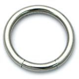 Steel Smooth Segment Ring 4.0mm, 16mm