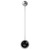 Pregnancy Bioflex and Surgical Steel Double Jewelled Belly Bars (formerly PTFE) - SKU 31120