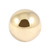 Zircon Steel Threaded Balls (Gold colour PVD) - SKU 31137