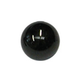 Black Steel Threaded Balls 1.2mm, 2mm (single ball)