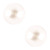 Acrylic Pearl Balls 1.2mm and 1.6mm 1.2mm, 4mm (Pair of balls), White - alternative image